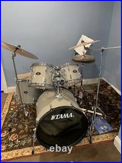 Tama Swingstar 5-Piece Drum Set with Hardware Cymbals and Throne