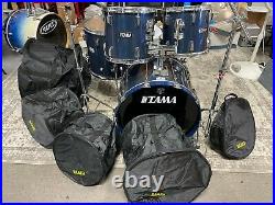 Tama Vintage 80's 5 piece Rockstar drum set/hardware/cases