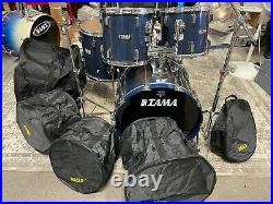 Tama Vintage 80's 5 piece Rockstar drum set/hardware/cases