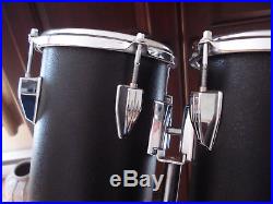 Tama Vintage 80's Low Octobans Set of 4 with stands in Excellent Conditon RARE