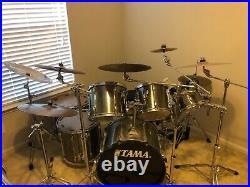 Tama drum set 7 Pc. 8 Cymbals used