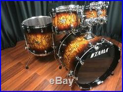 Tama drums sets Starclassic Walnut / Birch 4p set Molten Brown Burst WB kit used
