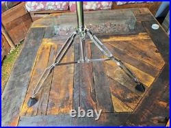 Tama rare yellow oval label titanl double tom stand omni sphere 70s japan