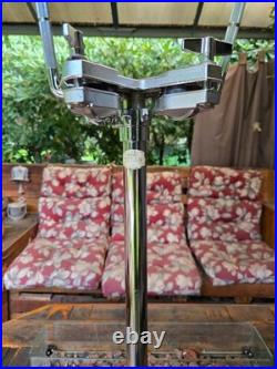 Tama rare yellow oval label titanl double tom stand omni sphere 70s japan