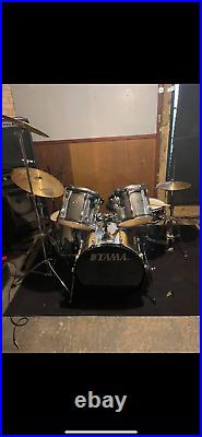 Tama rockstar seven piece drum set with stands