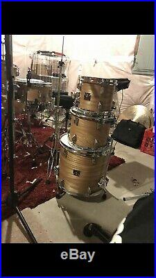 Tama starclassic 7 piece maple shell drum set 8/10/12/14/16 toms 22 kick