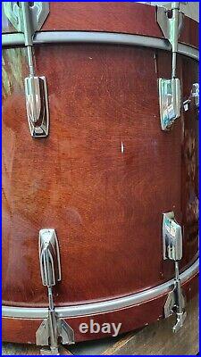 Tama superstar 80s super mahogany 24 x 16 bass vintage japan