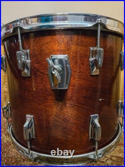 Tama superstar super mahogany 15 x 12 tom modified 80s japan