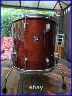 Tama superstar super mahogany 16x16 floor tom vintage 80s japan Tama superstar super mahogany 16x16 floor tom vintage 80s japan