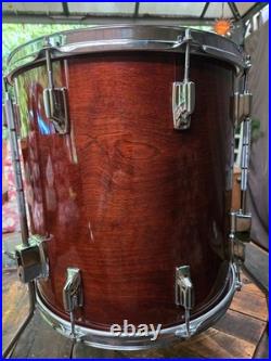 Tama superstar super mahogany 16x16 floor tom vintage 80s japan Tama superstar super mahogany 16x16 floor tom vintage 80s japan