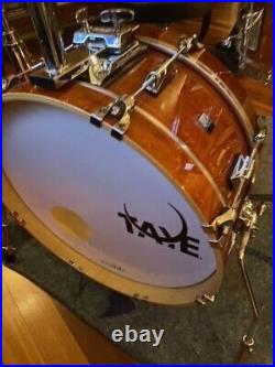 Taye Go Kit, 3 piece drum set, bags, all hardware included, excellent condition