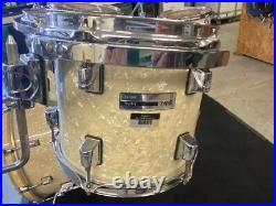 Taye Studio Maple Cracked Pearl Drum Set Taye Drum Set With Hardware + Seat