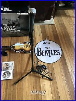 The Beatles Rock Band Sony PlayStation 3 Complete Drum Set, Guitar, Dongles PS3