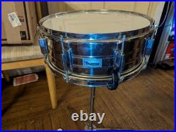 Thunder Steel snare drum in excellent condition. Snappy. NOW $ 125.00! SALE