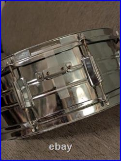 Thunder Steel snare drum in excellent condition. Snappy. NOW $ 125.00! SALE