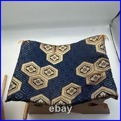 Traditional Japanese Small Drum with Drumsticks