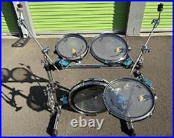 Traps Drums A400 Portable Acoustic / Electric Drum Set Including 3 Dual Tom Trig