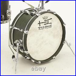 TreeHouse Custom Drums 4-piece Up-Cycled Kit Swamp Monster