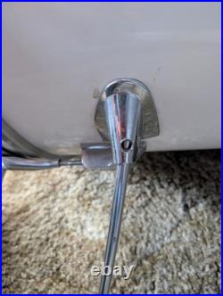 USED Remo Quadura White Drum Set (See Description For Further Details)