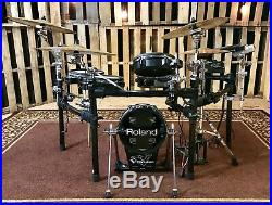 USED Roland TD-30K 7 Piece Electronic Drum Set with Zildjian gen16 Cymbal Pack