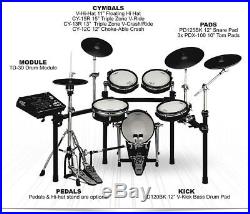 USED Roland V-Drums V-Pro Series TD-30K-S Electronic Drum Set TD30 KD-120BK