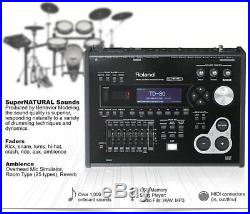 USED Roland V-Drums V-Pro Series TD-30K-S Electronic Drum Set TD30 KD-120BK