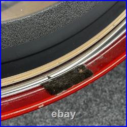 Used Arbiter 5pc Drum Set Cherry Wood Good