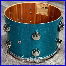 Used DW Collectors Birch/Mahogany 5pc Drum Set Teal Glass Excellent