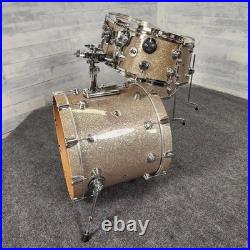 Used DW Collectors Maple Standard 5pc Drum Set Broken Glass Good