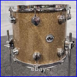 Used DW Collectors Maple Standard 5pc Drum Set Broken Glass Good