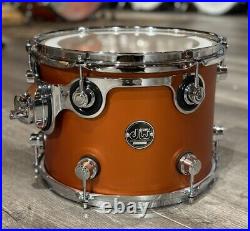 Used DW Performance 5pc Drum Set Hard Satin American Rust