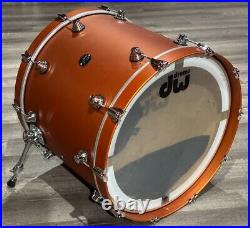 Used DW Performance 5pc Drum Set Hard Satin American Rust
