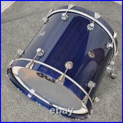 Used DW Performance 6pc Drum Set Roadster Blue Metallic Very Good