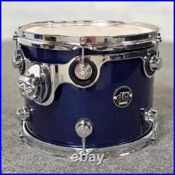 Used DW Performance 6pc Drum Set Roadster Blue Metallic Very Good