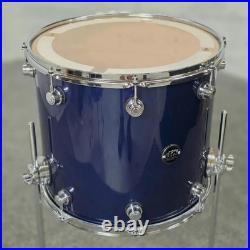 Used DW Performance 6pc Drum Set Roadster Blue Metallic Very Good