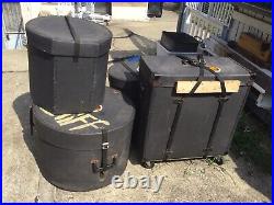 Used Drum Set with Cases