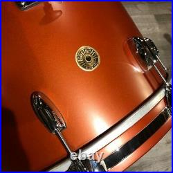 Used Gretsch Broadkaster 3pc Bop Drum Set 18/12/14 Satin Copper