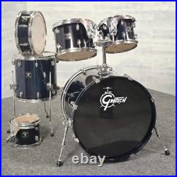 Used Gretsch Catalina Ash Fusion 6pc Drum Set Cobalt Blue Fair