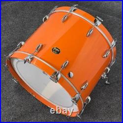 Used Gretsch USA Custom 4pc Drum Set Orange Gloss Very Good