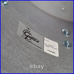 Used Gretsch USA Custom 4pc Drum Set Orange Gloss Very Good