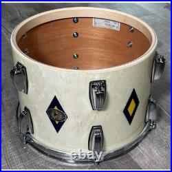 Used Ludwig 110th Anniversary Legacy Mahogany 3pc Fab Drum Set Diamond Flash