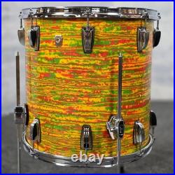 Used Ludwig Classic Maple 4pc Drum Set Citrus Mod Very Good