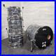 Used-Ludwig-Classic-Maple-4pc-Drum-Set-Vintage-Black-Oyster-Fair-01-cx