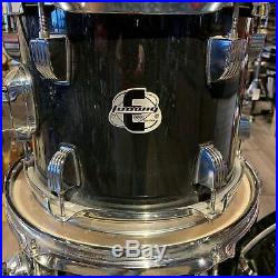 Used Ludwig Element Evolution 5pc Drum Set Black Sparkle