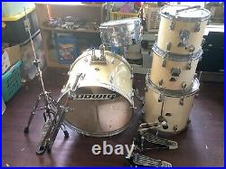 Used Ludwig Maple 5pc Shell Pack Vintage Drum Kit By Ludwig