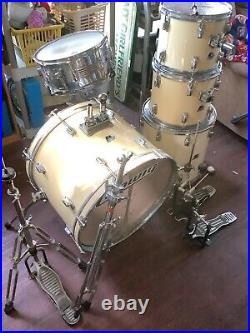 Used Ludwig Maple 5pc Shell Pack Vintage Drum Kit By Ludwig