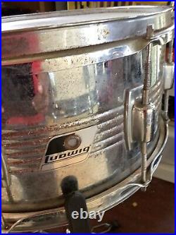 Used Ludwig Maple 5pc Shell Pack Vintage Drum Kit By Ludwig