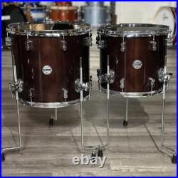 Used PDP Concept Birch 6p Drum Set Dark Brown Lacquer Very Good Used PDP Concept Birch 6p Drum Set Dark Brown Lacquer Very Good