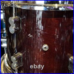 Used PDP Concept Birch 6p Drum Set Dark Brown Lacquer Very Good Used PDP Concept Birch 6p Drum Set Dark Brown Lacquer Very Good