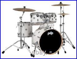 Used PDP Concept Maple 4-Piece Fusion Shell Pack Pearlescent White